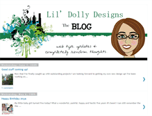 Tablet Screenshot of lildollydesigns.blogspot.com