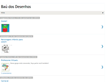Tablet Screenshot of baudosdesenhos.blogspot.com