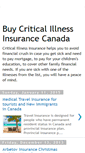 Mobile Screenshot of critical-illness-assurance.blogspot.com