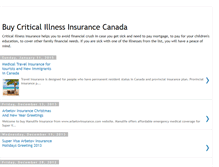 Tablet Screenshot of critical-illness-assurance.blogspot.com