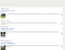 Tablet Screenshot of hoppestadlekene.blogspot.com