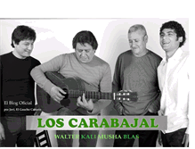 Tablet Screenshot of loscarabajal.blogspot.com