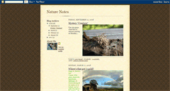 Desktop Screenshot of coa-naturenotes.blogspot.com