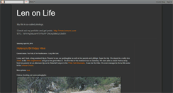 Desktop Screenshot of lenonlife.blogspot.com