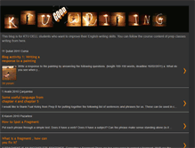 Tablet Screenshot of ktugoodwriting.blogspot.com