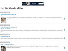 Tablet Screenshot of montaodeideias.blogspot.com
