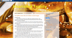 Desktop Screenshot of kharismafamily.blogspot.com