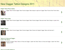 Tablet Screenshot of daggertattoos.blogspot.com