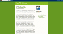 Desktop Screenshot of manifoldwitness.blogspot.com