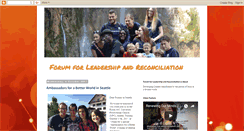 Desktop Screenshot of forumforleadership.blogspot.com