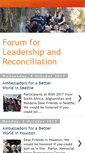 Mobile Screenshot of forumforleadership.blogspot.com