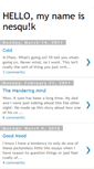 Mobile Screenshot of nesquik1030.blogspot.com