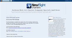 Desktop Screenshot of jackson-hole-jet-charter-flights.blogspot.com