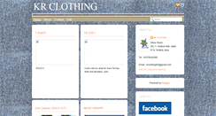 Desktop Screenshot of krclothing.blogspot.com