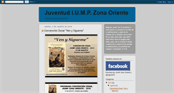 Desktop Screenshot of jiumpzonaoriente.blogspot.com