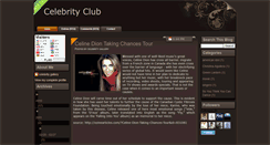 Desktop Screenshot of celebrityclub4.blogspot.com