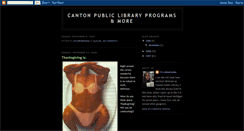 Desktop Screenshot of cantonpubliclibrary.blogspot.com