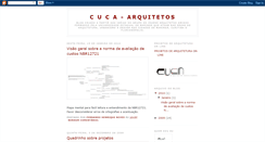 Desktop Screenshot of cucaarquitetos.blogspot.com
