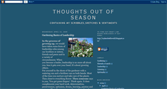 Desktop Screenshot of mythoughtoutofseasons.blogspot.com