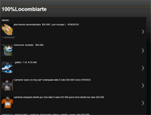 Tablet Screenshot of locombia-arte.blogspot.com