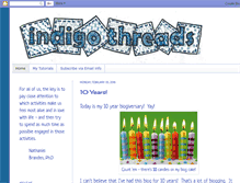 Tablet Screenshot of indigothreads.blogspot.com