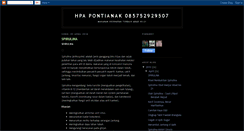 Desktop Screenshot of hpa-pontianak.blogspot.com