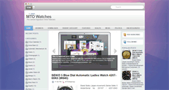 Desktop Screenshot of mtowatches.blogspot.com