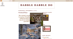 Desktop Screenshot of dabbledabbledo.blogspot.com