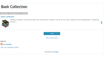Tablet Screenshot of bookcollection-sale.blogspot.com