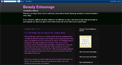 Desktop Screenshot of beautyentourage.blogspot.com