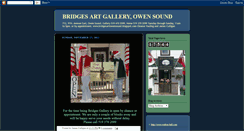 Desktop Screenshot of bridgesartowensound.blogspot.com