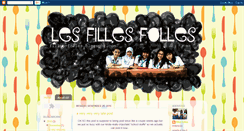 Desktop Screenshot of filles-folles.blogspot.com