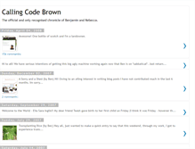Tablet Screenshot of callingcodebrown.blogspot.com