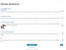Tablet Screenshot of charlasdinamicas.blogspot.com