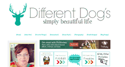 Desktop Screenshot of differentdogblog.blogspot.com