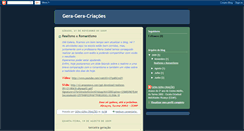 Desktop Screenshot of gg-criacoes.blogspot.com