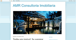 Desktop Screenshot of amrconsultoriaimobiliaria.blogspot.com