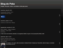 Tablet Screenshot of blogdopeba.blogspot.com