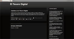 Desktop Screenshot of eltesorodigital.blogspot.com