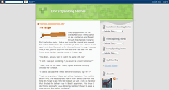 Desktop Screenshot of erinsspankingstories.blogspot.com