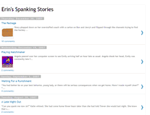 Tablet Screenshot of erinsspankingstories.blogspot.com