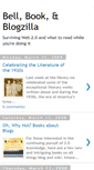 Mobile Screenshot of bellbookandblogzilla.blogspot.com
