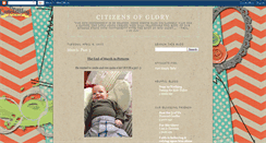 Desktop Screenshot of citizensofglory.blogspot.com
