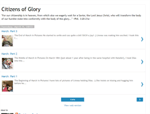 Tablet Screenshot of citizensofglory.blogspot.com