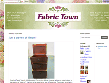 Tablet Screenshot of fabrictown.blogspot.com