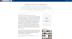 Desktop Screenshot of markclittle.blogspot.com