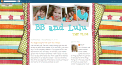 Desktop Screenshot of bbandlulu.blogspot.com