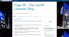 Desktop Screenshot of cardifflibraries.blogspot.com