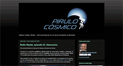 Desktop Screenshot of pirulocosmico.blogspot.com