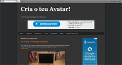 Desktop Screenshot of cria-o-teu-avatar.blogspot.com